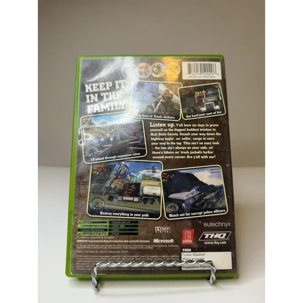 Big Mutha Truckers Xbox Original